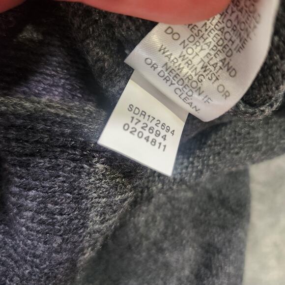 J Jill Sweater Dress Womens 3X Gray Fair Isle Knit Pullover Crewneck NWT NEW - Picture 14 of 16